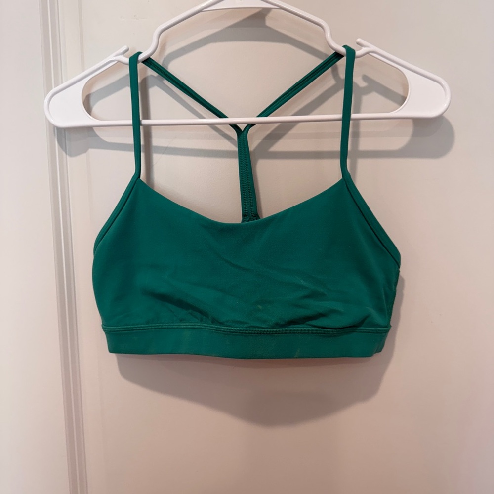 Lululemon Athletica Green Strappy Sports Bra